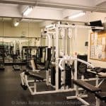 Weight machines, free weights, treadmills, stair machines